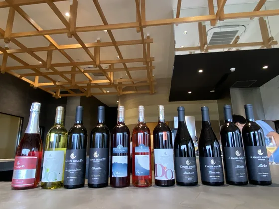 KANATA WINERY のワインラインナップ