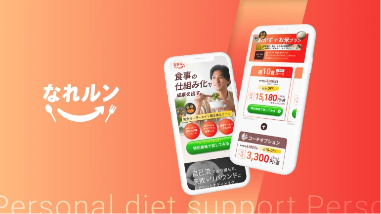 宅配食事業の立ち上げデザイン